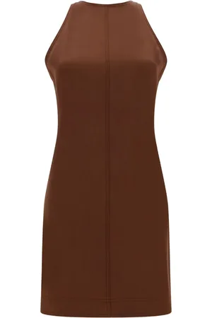 Saint Laurent Cross-back mini dress