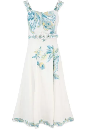 HEMANT AND NANDITA Paisley-print dress