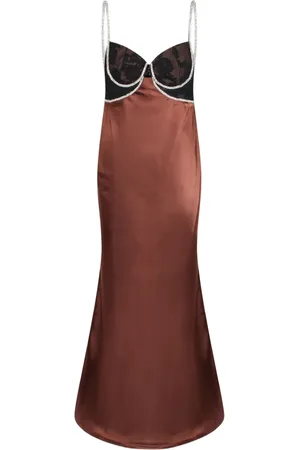 Self-Portrait Satin dress