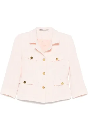 TAGLIATORE Single-breasted tweed jacket