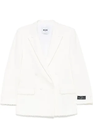 Msgm Textured blazer