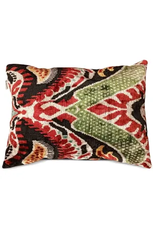 Les-Ottomans Silk velvet cushion (50cm x 40cm)
