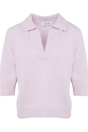 YVES SALOMON Knitted polo shirt