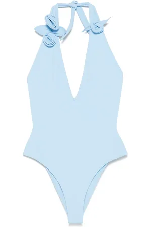 COPERNI Floral-appliqué swimsuit