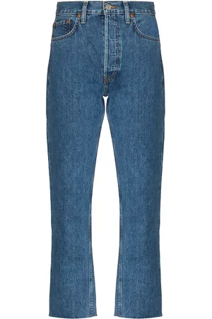 RE/DONE Stove Pipe high-rise jeans