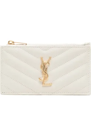 Saint Laurent Fragments matelass?? cardholder
