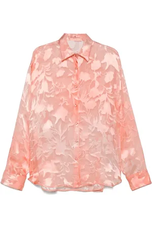 ERMANNO SCERVINO Floral-jacquard shirt