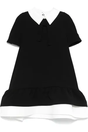 Mimisol Flounce crepe dress