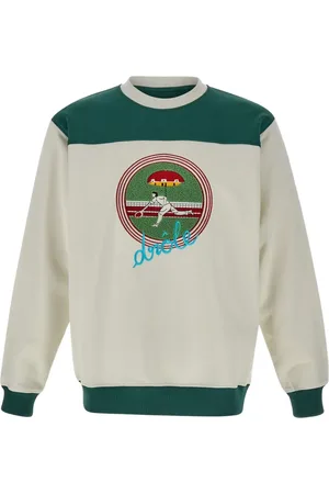 Drôle de Monsieur Embroidered-logo sweatshirt