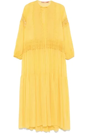ERMANNO SCERVINO Embroidered maxi dress