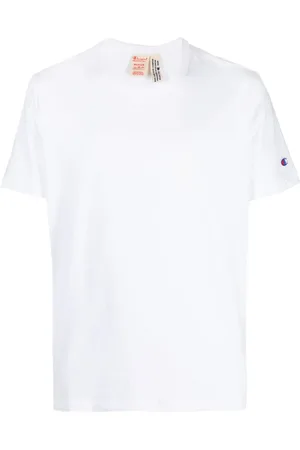 Champion Logo-patch short-sleeve cotton T-shirt