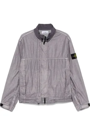 Stone Island Plated-ovd linen jacket