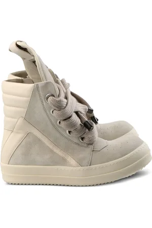 Rick Owens Suede hi-top sneakers