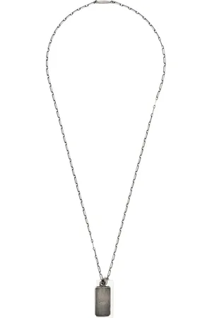 WERKSTATT:MÜNCHEN Tag-pendants chain necklace