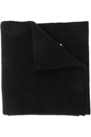 VALENTINO GARAVANI Logo-jacquard cashmere-blend scarf