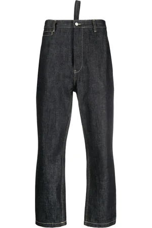 STUDIO NICHOLSON Bill high-rise straight-leg jeans
