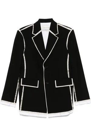 Feng Chen Wang Open-back blazer