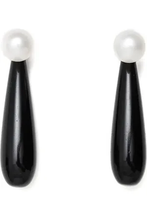 Sophie Buhai Sterling small Angeline onyx earrings