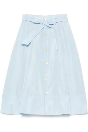 alapage Tafetta midi skirt