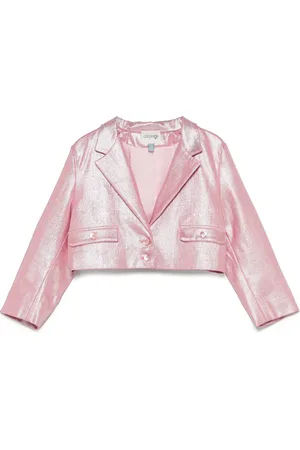 alapage Metallic-finish blazer