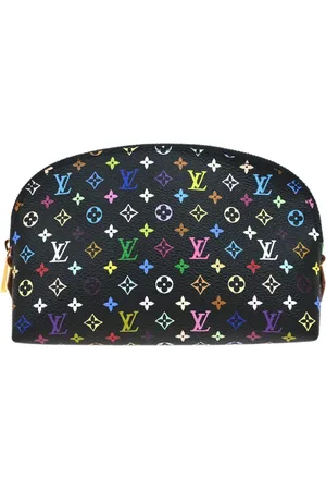LOUIS VUITTON X Takashi Murakami 2012 Monogram pochette make-up bag