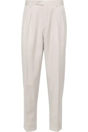 BRIONI Mid-rise tailored trousers