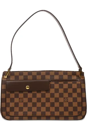 LOUIS VUITTON 2003 Damier Eb??ne Aubagne shoulder bag