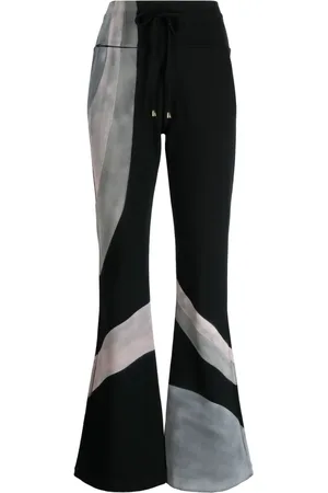 Madison.Maison X Designing Hollywood Hand-painted cotton track trousers