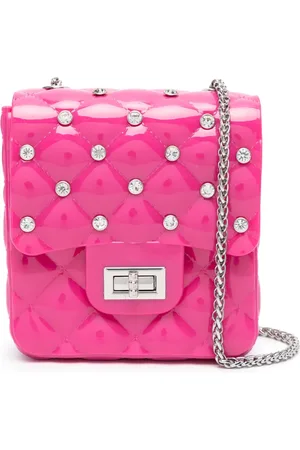 MONNALISA Crystal-embellished cross body bag