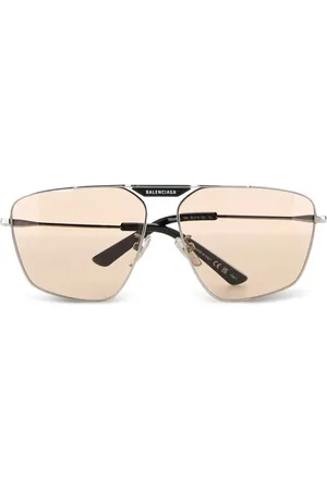 Balenciaga Navigator oversize-frame sunglasses