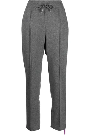 Madison.Maison Laminated-band knit pants