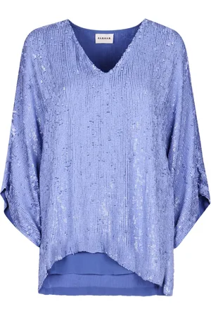 P.A.R.O.S.H. Sequin-embellished blouse