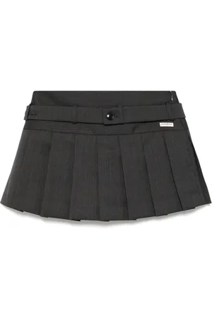 KIMHEKIM Belted mini skirt