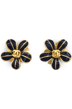 CHANEL 2003 floral earrings