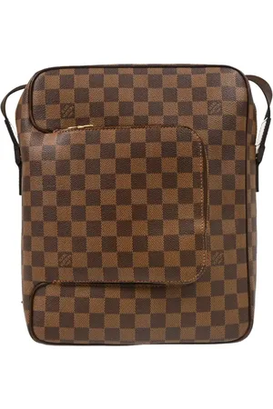 LOUIS VUITTON 2005 Damier Olaf MM shoulder bag