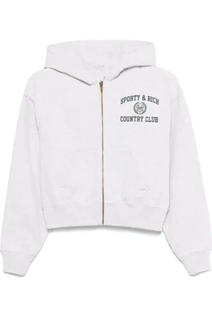 Sporty & Rich Varsity Crest hoodie