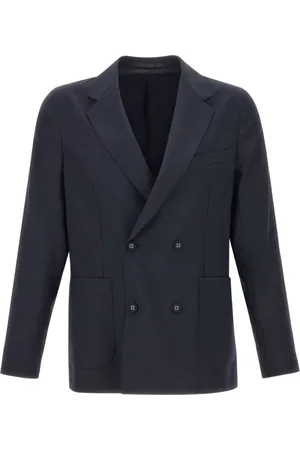 OFFICINE GENERALE Leon double-breasted blazer