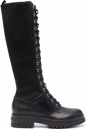 Gianvito Rossi Martis 20mm lace-up boots