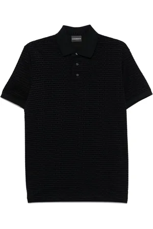 Emporio Armani Logo-flocked polo shirt