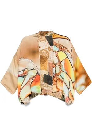 Yavi Abstract-print jacket
