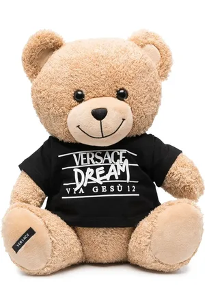 VERSACE Logo-print teddy bear