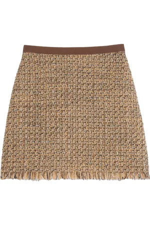 VALENTINO GARAVANI Fantasy tweed skirt