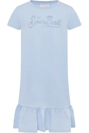 MC2 SAINT BARTH Logo-embellished dress
