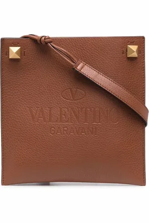 VALENTINO GARAVANI Small logo-debossed Flat bag