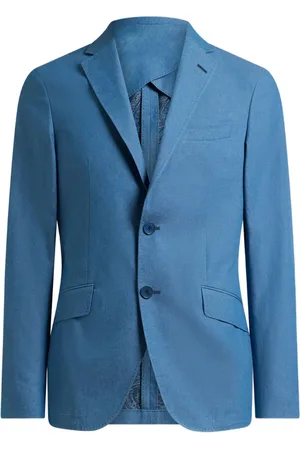 Etro Cotton single-breasted blazer