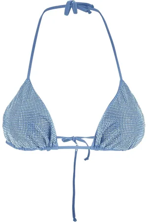 FISICO Rhinestone-embellished bikini top