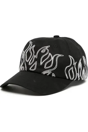 HACULLA Flame-print cotton baseball cap