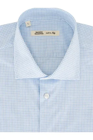 MAURIZIO BALDASSARI Check-print shirt