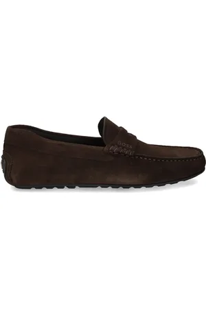 HUGO BOSS Noel suede mocassins