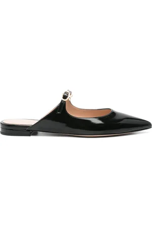 Gianvito Rossi Patent-leather mules